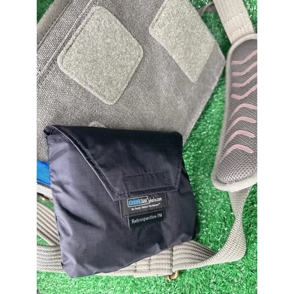 Think Tank Photo Retrospective 7M Canvas Shoulder Camera Bag Pinestone NWOT